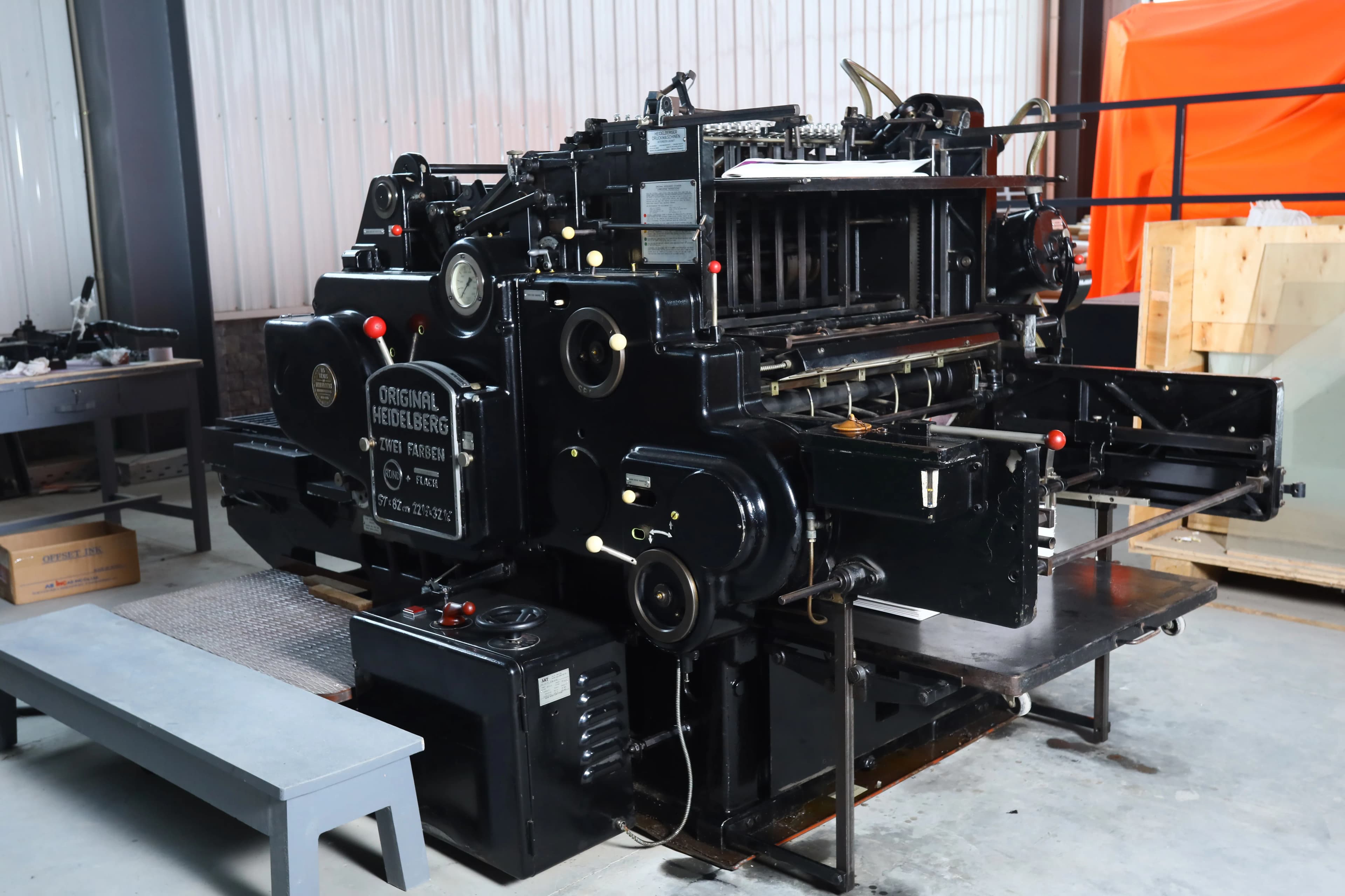 Industrial printing equipment